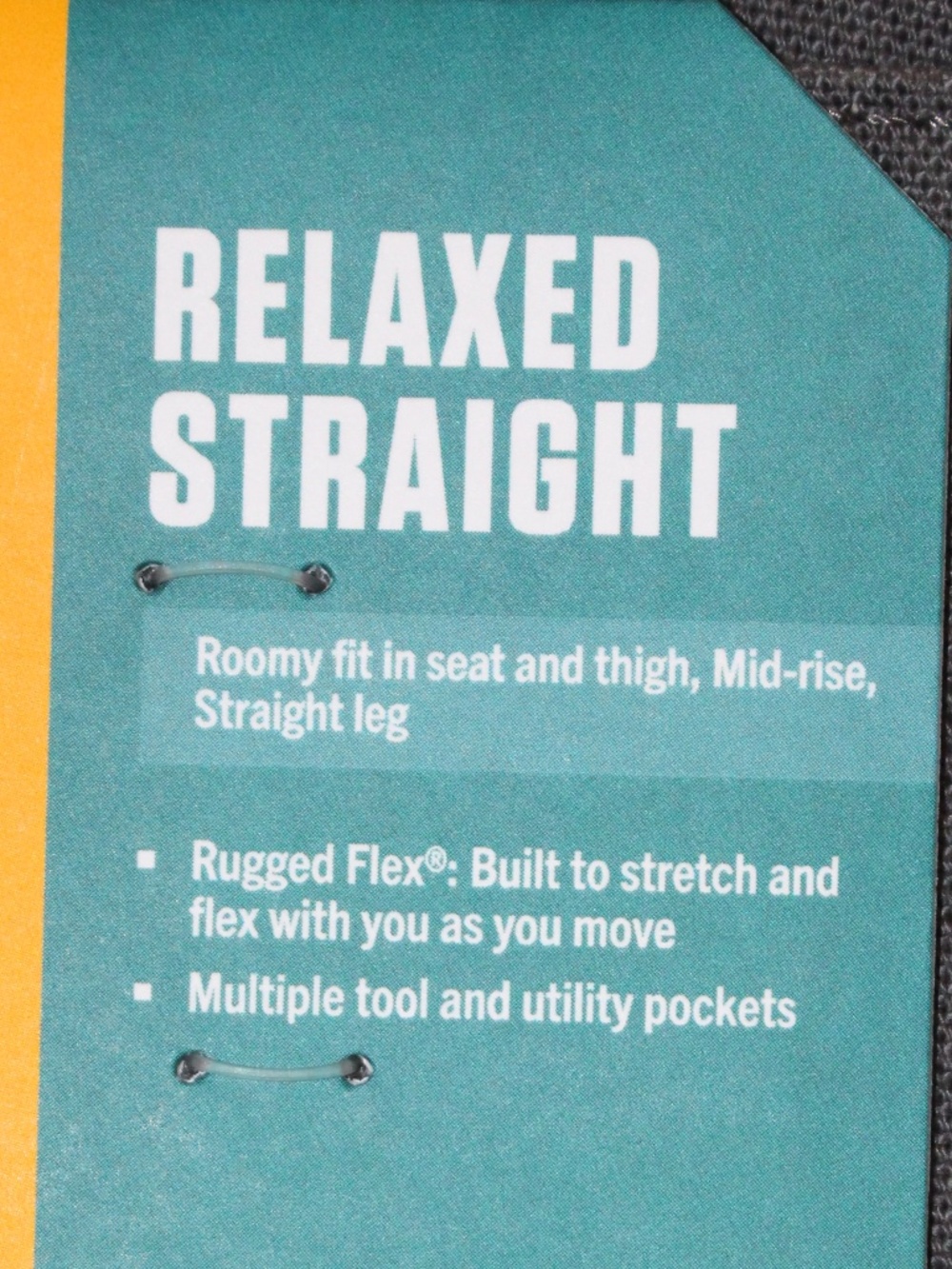 Carhartt, relaxed straight rugged Flex Duck Dungaree. 36x32 - Picture 6 of 8